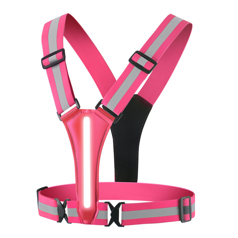 LED Night Running Riding Reflective Vest